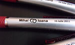 Marturii nunta personalizate - pixuri
