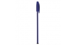 Pix simplu din plastic cu capac - albastru