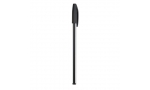 Pix simplu din plastic cu capac - negru