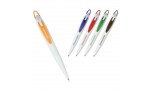 Pixuri plastic cu clips si buton colorate